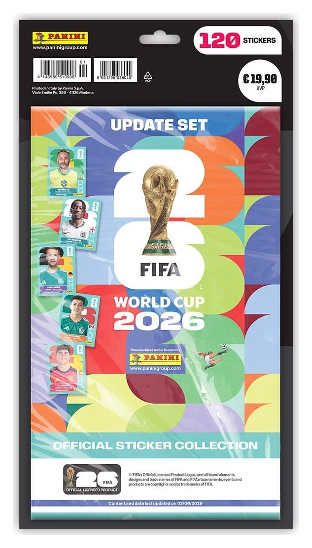 Panini FIFA World Cup 2026 Sticker Collection – Update Set
