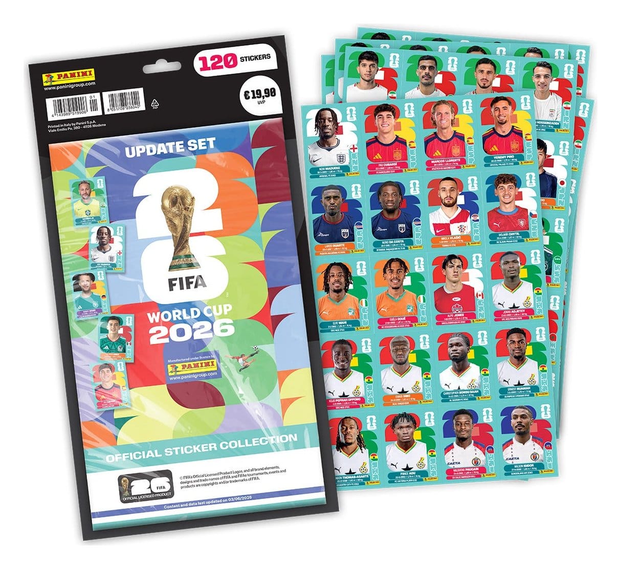 Panini FIFA World Cup 2026 Sticker Collection – Update Set