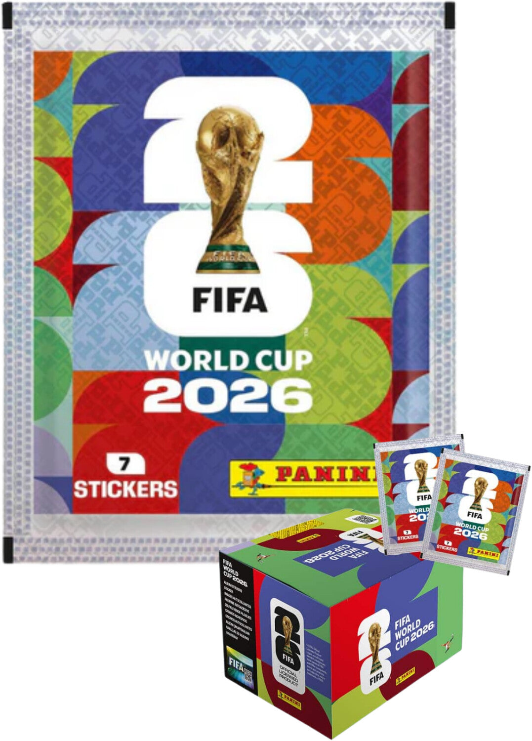 Panini FIFA World Cup 2026 Sticker Collection Box 100er