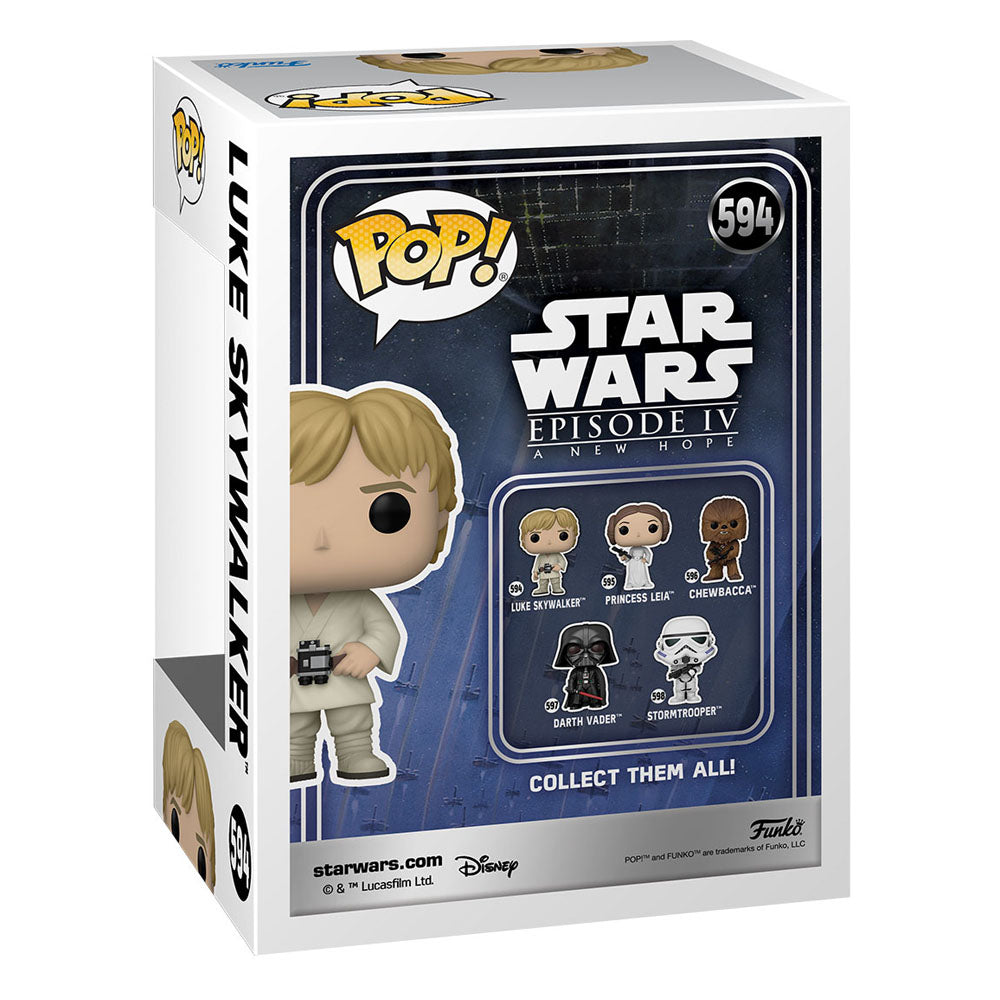 Funko Pop! Star Wars: New Classics – Luke Skywalker (#594) Vinylfigur (9 cm)