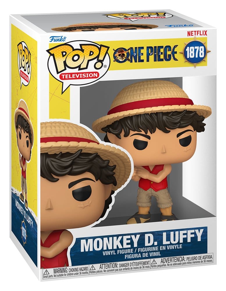Funko Pop! Animation: One Piece – Monkey D. Luffy (#1878) Vinylfigur (9 cm)