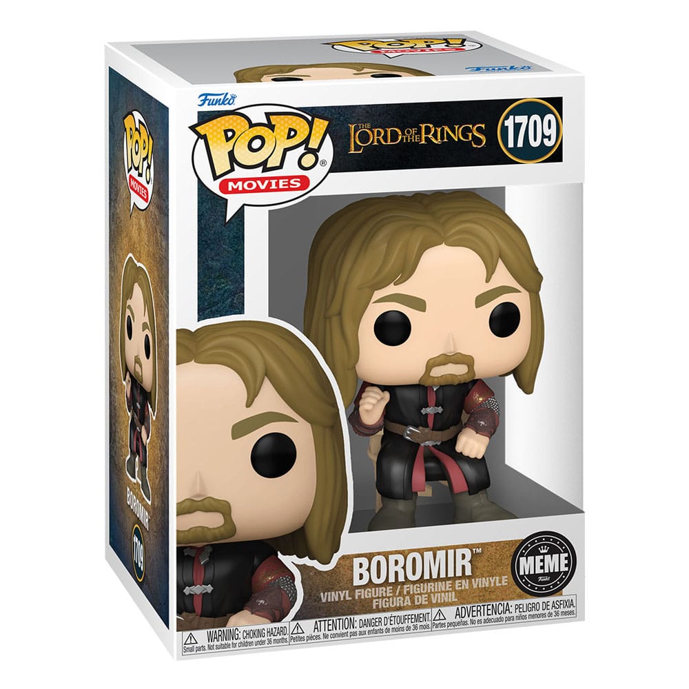 Funko Pop! Movies: Lord of the Rings – Boromir (Meme) (#1709) Vinylfigur (9 cm)