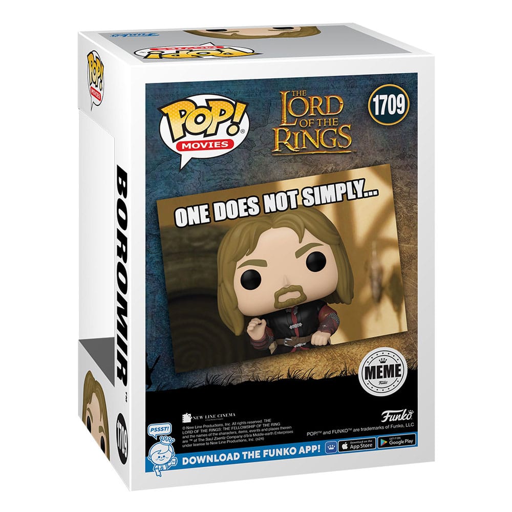 Funko Pop! Movies: Lord of the Rings – Boromir (Meme) (#1709) Vinylfigur (9 cm)