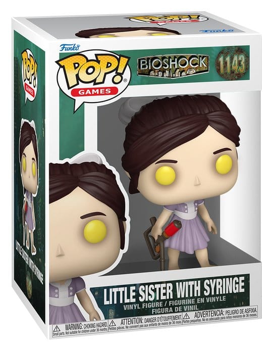 Funko Pop! Games: BioShock – Little Sister with Syringe (#1143) Vinylfigur (9 cm)