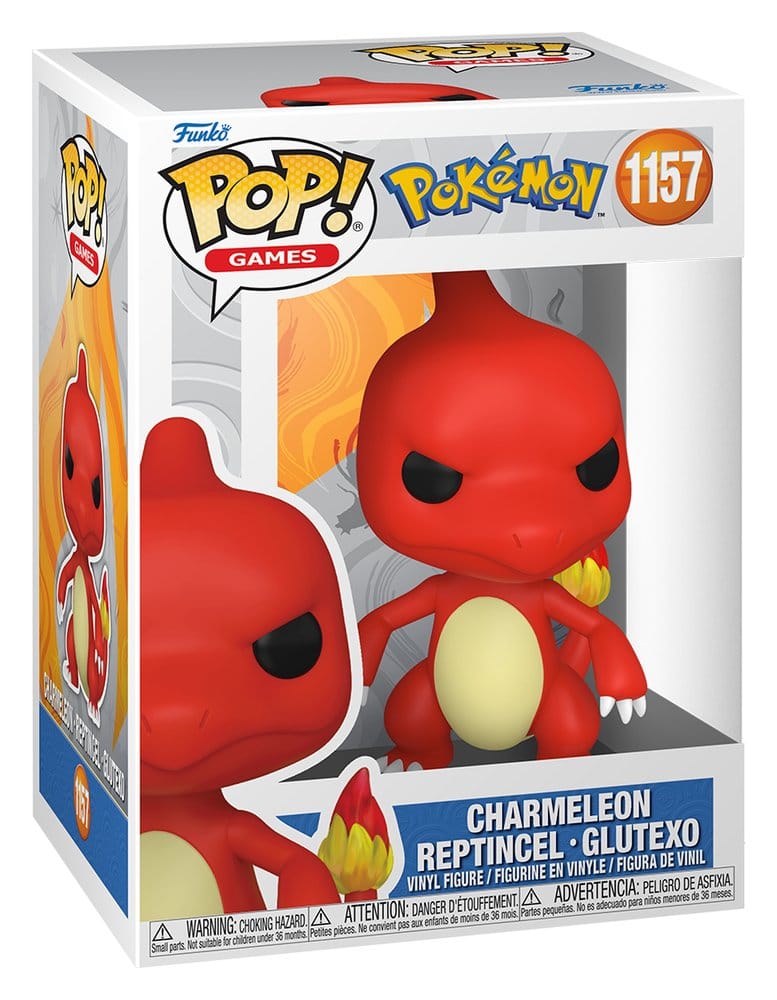 Funko Pop! Games: Pokémon – Charmeleon (#1157) Vinylfigur (9 cm)