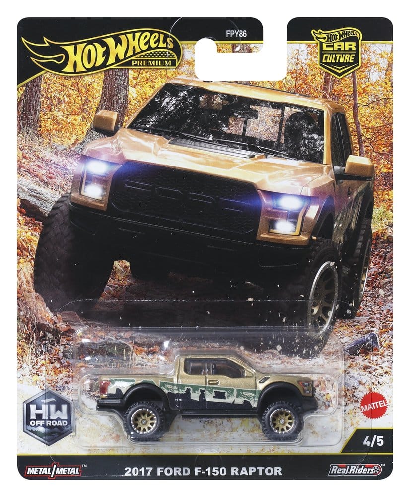 Hot Wheels Premium – Car Culture HW Off Road 976H Sealed Case (10 Autos)