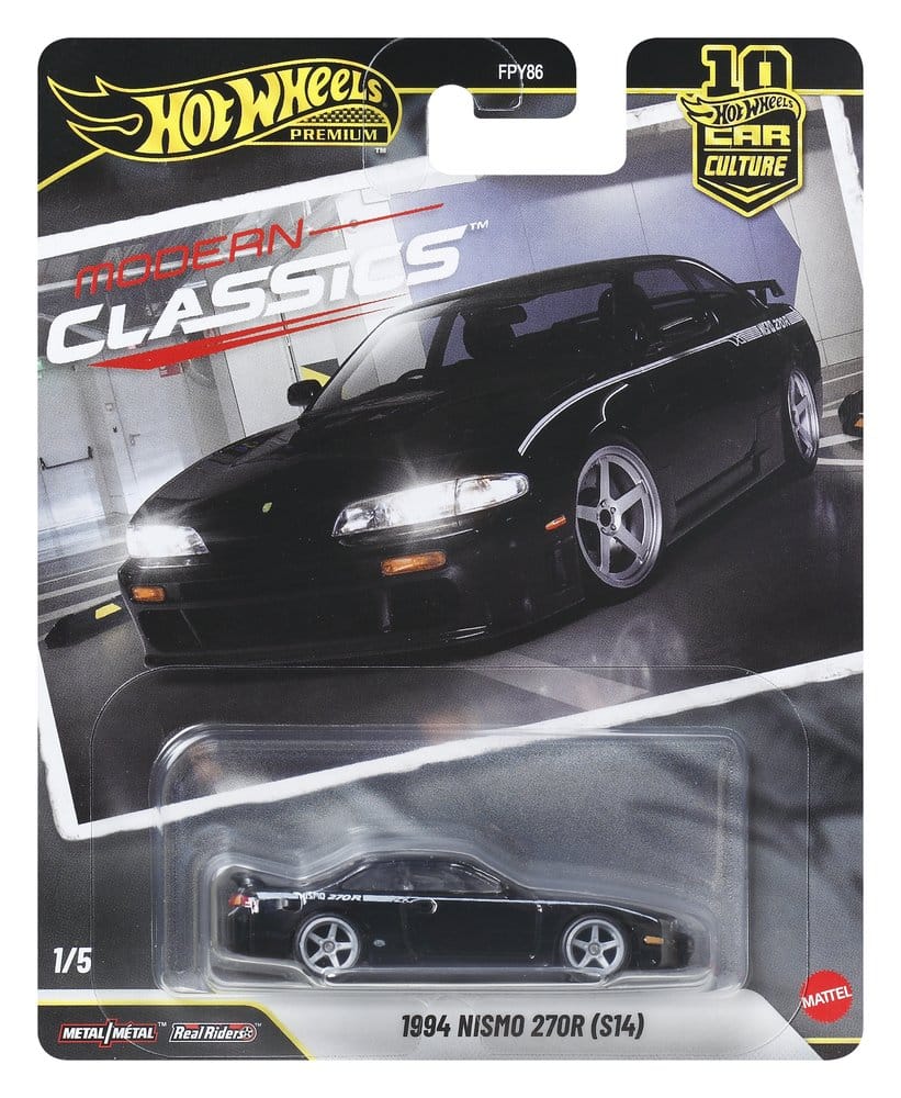 Hot Wheels Premium – Car Culture Modern Classics 976R Sealed Case (10 Autos)