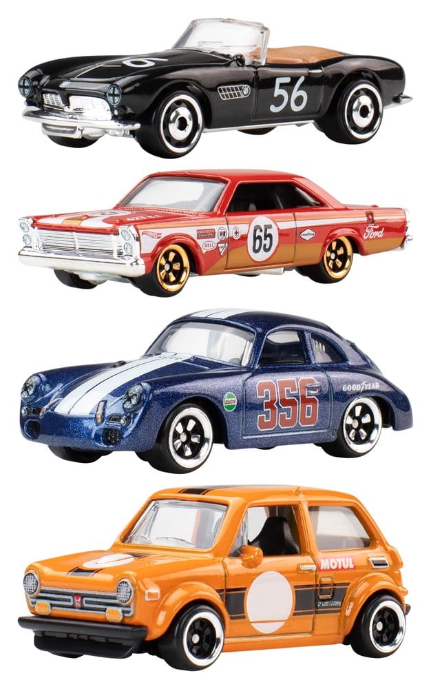 Hot Wheels Silver Series Die-Cast Vehicles 1/64 Vintage 979J Assortment Sealed Case (10 Autos)