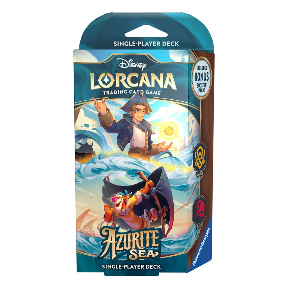 Disney Lorcana TCG Azurite Sea Starter Deck *Englische Edition*
