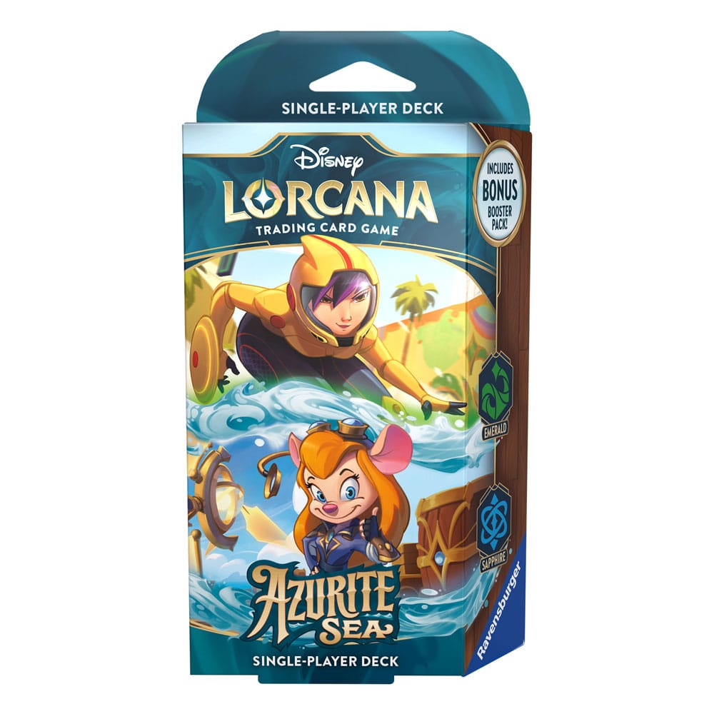 Disney Lorcana TCG Azurite Sea Starter Deck *Englische Edition*