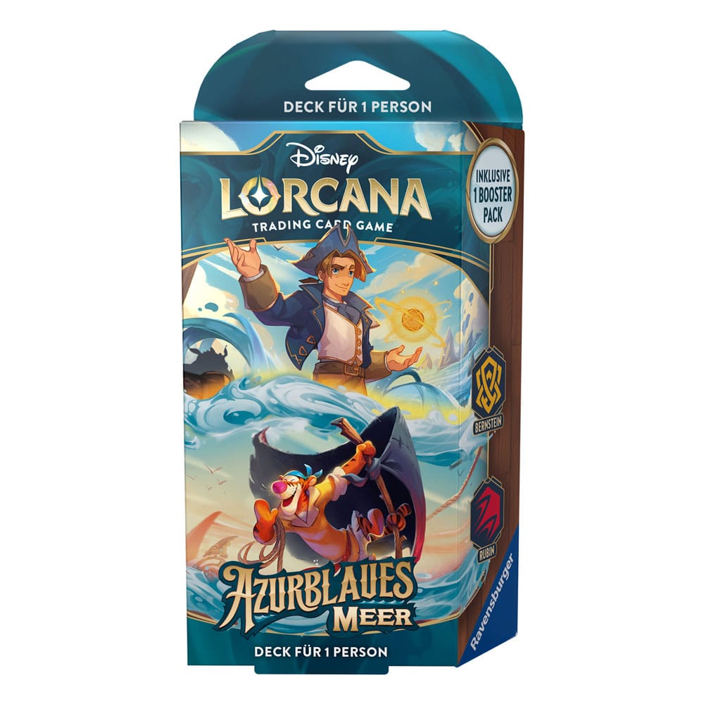 Disney Lorcana TCG Azurblaues Meer Starter Deck *Deutsche Edition*