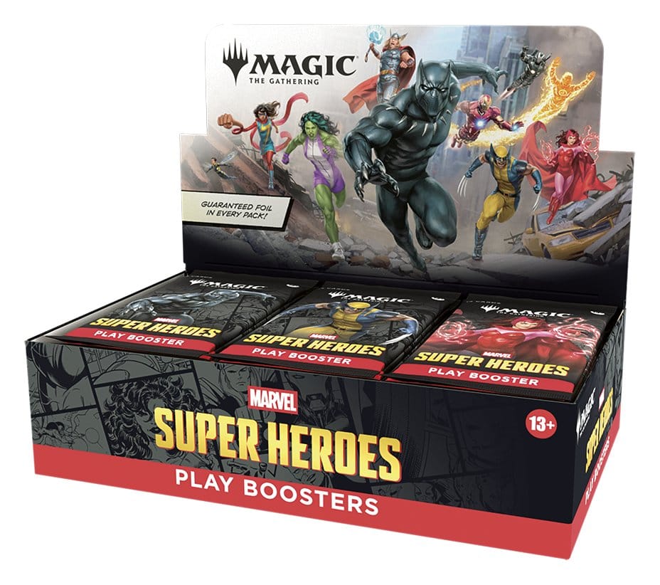 Magic: The Gathering - Marvel Super Heroes Play Booster Display (30) *Englische Edition*
