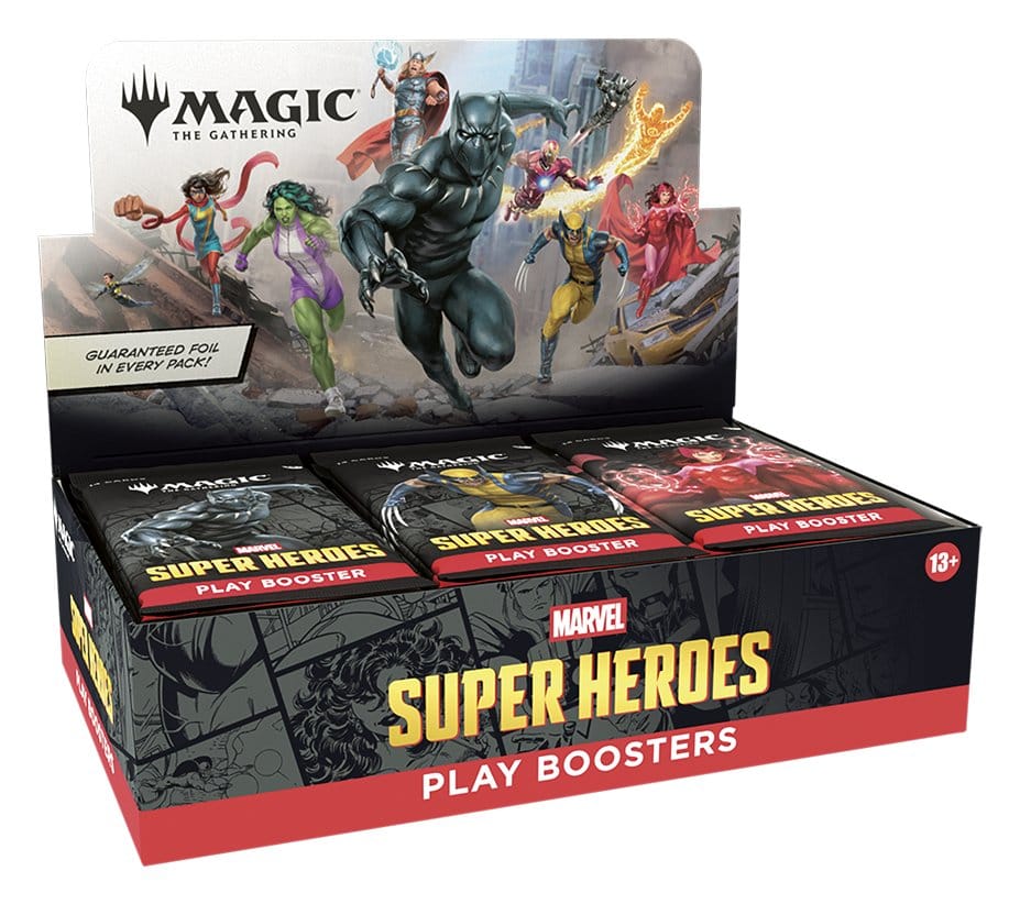 Magic: The Gathering - Marvel Super Heroes Play Booster Display (30) *Englische Edition*