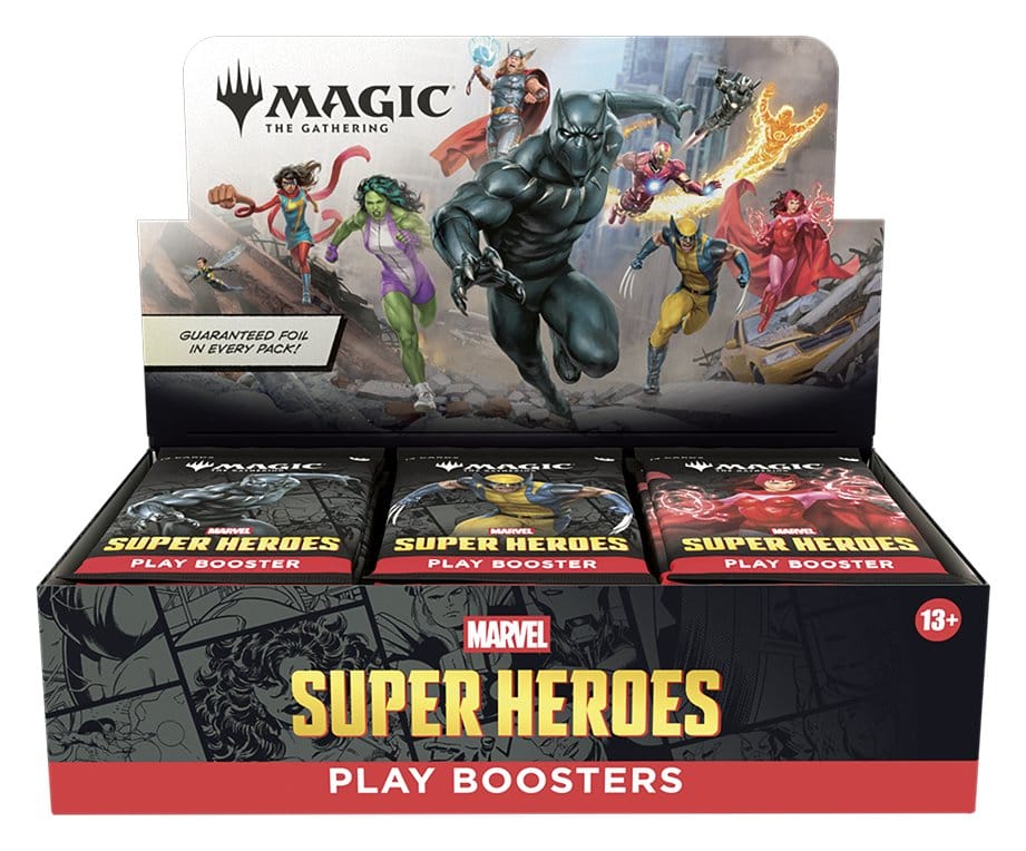Magic: The Gathering - Marvel Super Heroes Play Booster Display (30) *Englische Edition*